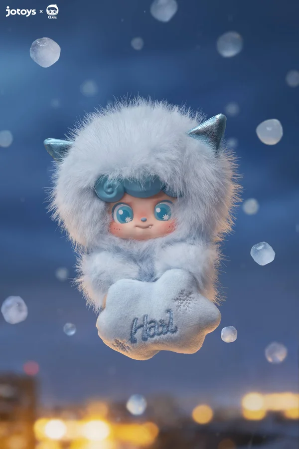 JOTOYS Q.KID WEATHER SERIES MINI PLUSH BLIND BOX - 1 Unidade Aleatória